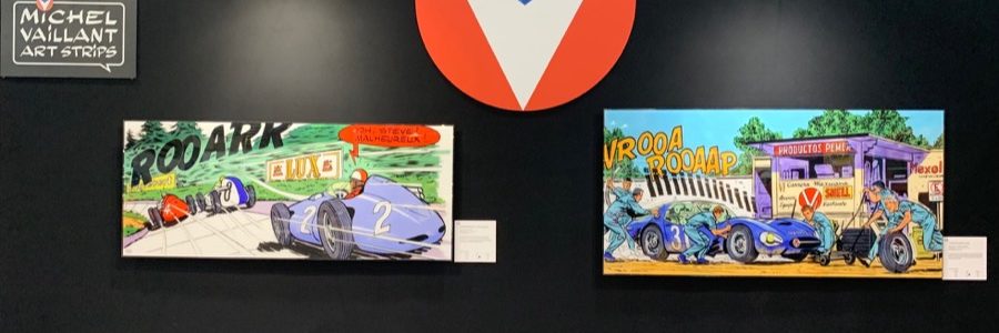 michel Vaillant Art Strips Exposition Salon Automobile Lyon 07
