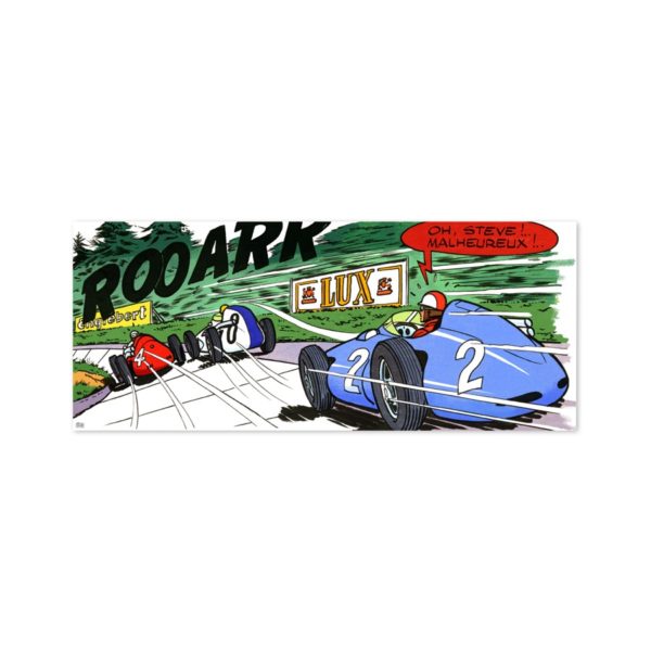 Nürburgring cliffhanger – Dibond sous plexiglas