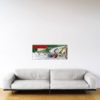 Michel Vaillant Art Strips – Le Raidillon – Dibond sous plexiglas – 40x100 cm Michel Vaillant Art Strips – Le Raidillon – Dibond sous plexiglas – 40x100 cm