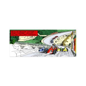 Le Raidillon – Dibond sous plexiglas