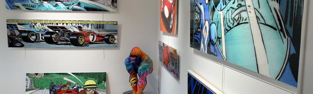 Michel Vaillant Art Strip Exposition Le Castel Lux 01