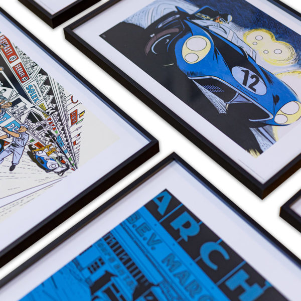Michel Vaillant Art Strip Box X 24h Du Mans 08 Michel Vaillant Art Strip Box X 24h Du Mans 08