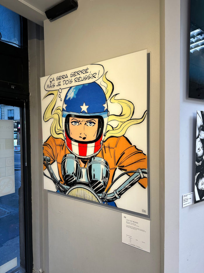 Michel Vaillant Art Strips - Où acheter - Négatif Plus - Julie doit réussir