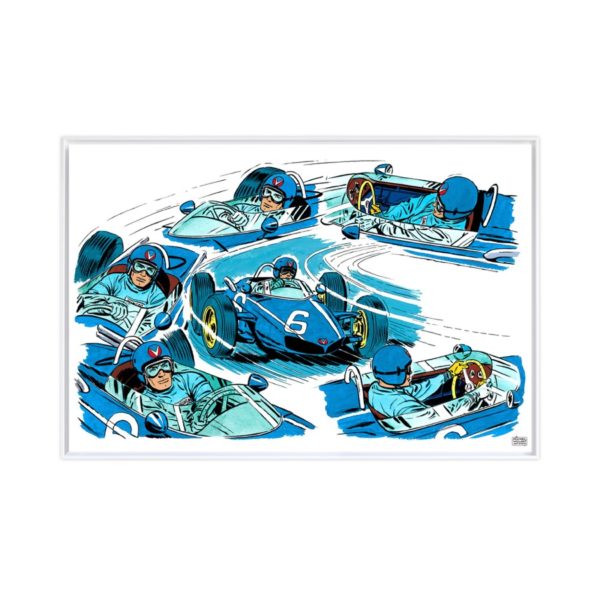 Leçons de pilotage – Papier Fine Art en caisse américaine blanche