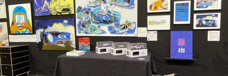 Michel Vaillant Art Strips Exposition Retromobile 2023 03
