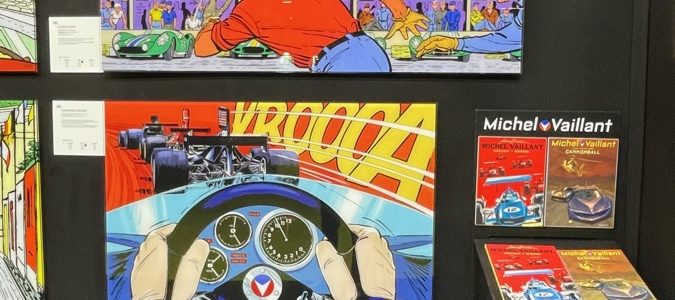 Michel Vaillant Art Strips Exposition Retromobile 2023 04