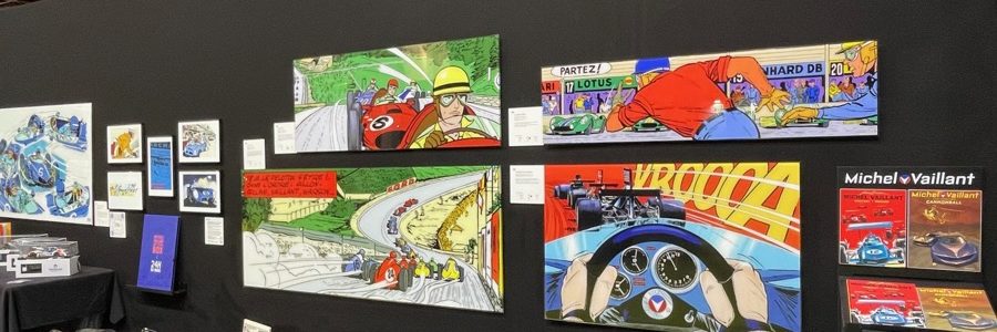 Michel Vaillant Art Strips Exposition Retromobile 2023 05