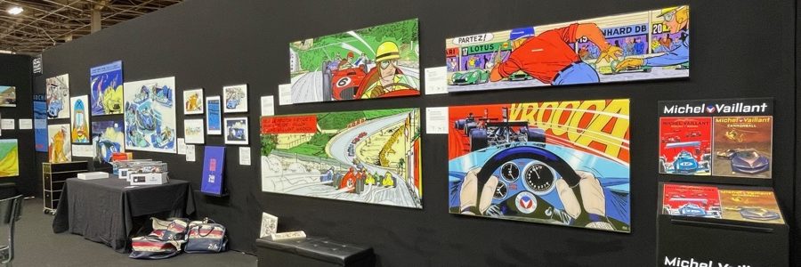 Michel Vaillant Art Strips Exposition Retromobile 2023 06