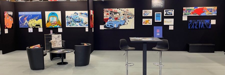 Michel Vaillant Art Strips Expo Salon Auto Lyon 2023 005