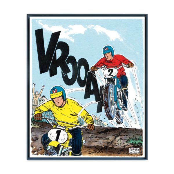 Joël et Michel – Papier Fine Art en caisse américaine noire Joël et Michel – Papier Fine Art en caisse américaine noire