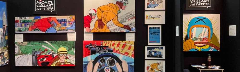 Michel Vaillant Art Strips Exposition Angouleme 2024