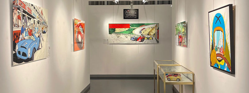 Michel Vaillant Art Strips Exposition Courbevoie 2024 01