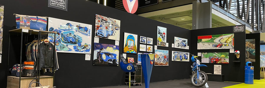 Michel Vaillant Art Strips Exposition Retromobile 2024 02