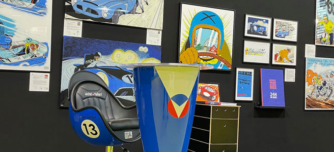Michel Vaillant Art Strips Exposition Retromobile 2024 03