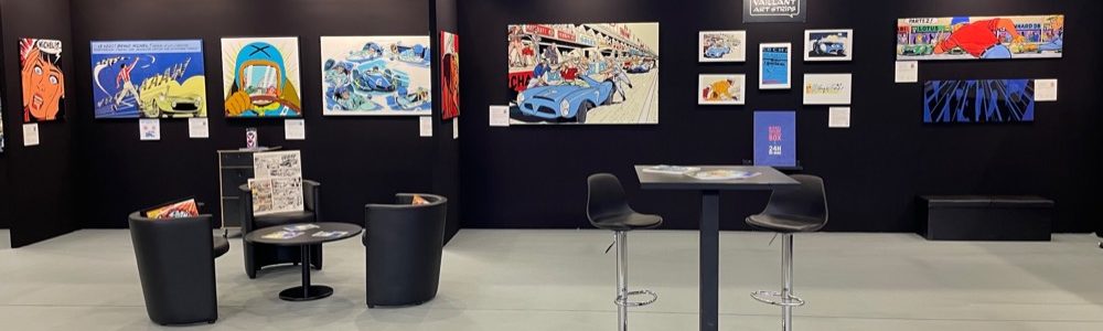 Michel Vaillant Art Strips Exposition Tour Auto 2023