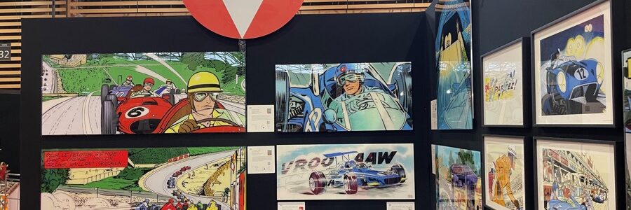 Michel Vaillant Art Strips Exposition Epoquauto 2024 004