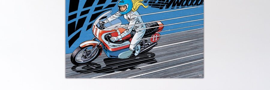 Michel Vaillant Art Strips - Clap de fin au Bol d'Or - 100x150