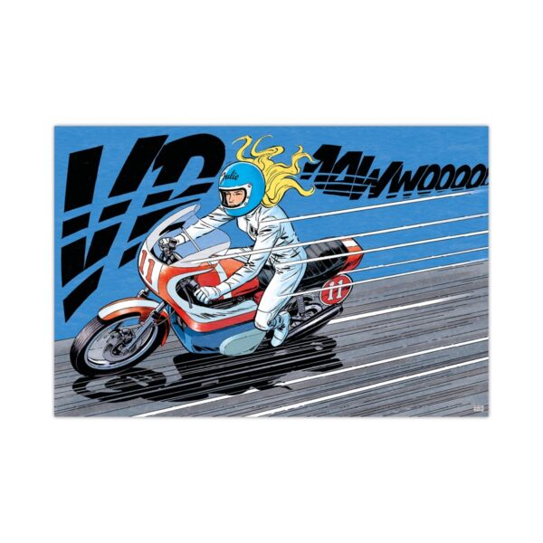 Clap de fin au Bol d'Or – Dibond sous plexiglas Clap de fin au Bol d'Or – Dibond sous plexiglas