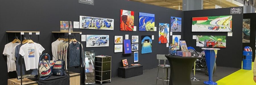 Michel Vaillant Art Strips Exposition Retromobile 2025 00001