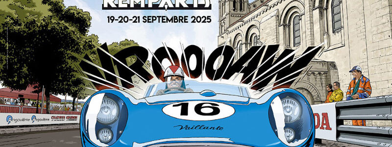 Michel Vaillant Art Strips Expo Circuit Remparts 2025 00006