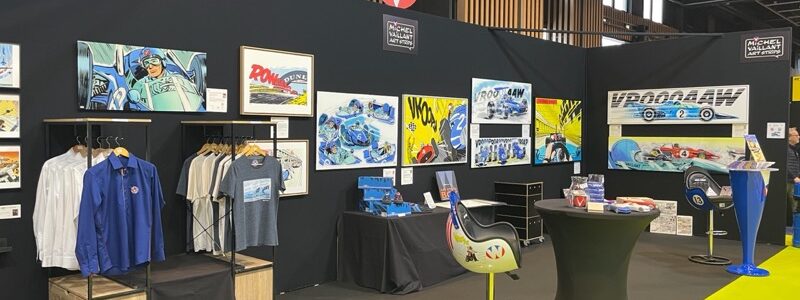 Michel Vaillant Art Strips Expo Retromobile 2026 004